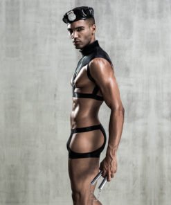 Alternative view of Men's Sexy Lingerie Nightclub Outfit, Bar Cosplay Sexy Uniform Temptation