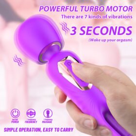 Adult Sex Toys Female Slap Vibrator, Couple Sex Toys With 7 Slap And 10 Vibration   Modes, Female G-spot Clitoral Dildo