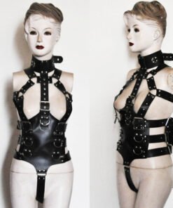 Alternative view of Reinforced Waist Neck Handcuffs Arm Cuff One-piece Belly Band