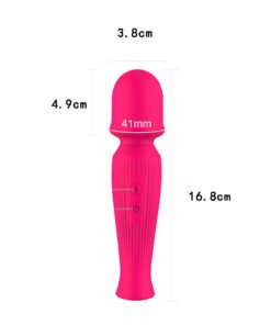 Alternative view of Vibrator For Clitoris And G-spot With 10 Vibration Modes, 360 Degree Bendable Stimulator, Mini Dildo For Women
