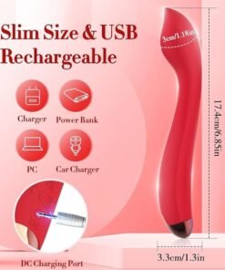 Alternative view of Clitoral Stimulator Finger G Spot Vibrator Adult Sex Toys Nipple Female Vibrating Wand Mini Vibrators Fom Women And Men