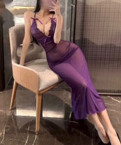 Sexy Lingerie Lace Mesh Enchanting Transparent Dress Sexy