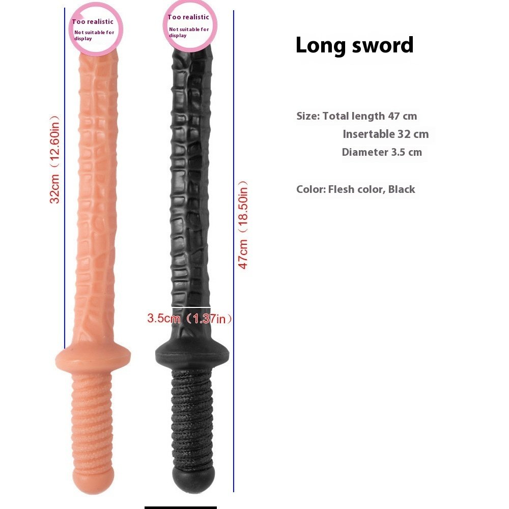 Big Sword Weapon Modeling Simulation Dildo Toy - Image 6
