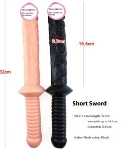 Alternative view of Big Sword Weapon Modeling Simulation Dildo Toy