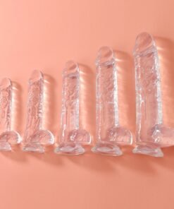 Seven Models Full Series Transparent Female Dildo