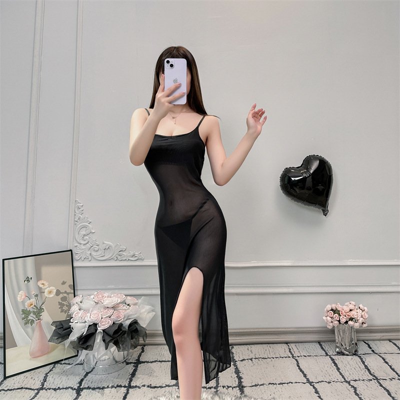 Sexy Lingerie Sexy Uniform Pajamas Suspenders - Image 5