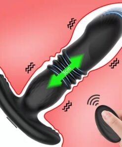 Wireless Remote Control Telescopic Butt Plug Men And Women General Supplies