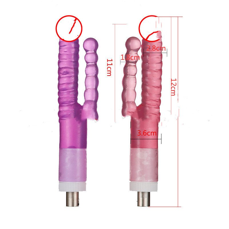 3 Insert Gun Machine Accessories Simulation Dildo Female Masturbation Adult Products - Image 4