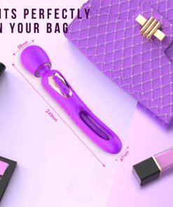 Alternative view of Adult Sex Toys Female Slap Vibrator, Couple Sex Toys With 7 Slap And 10 Vibration   Modes, Female G-spot Clitoral Dildo