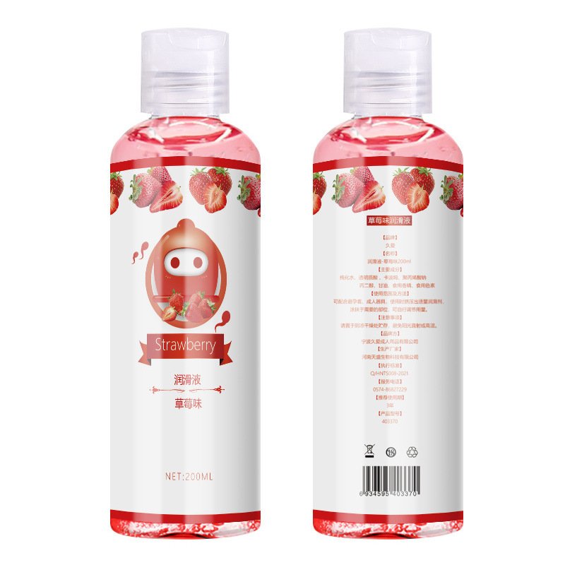 Home Fashion Strawberry Cherry Banana Lubricant - Image 2