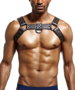 Belt Leather Bondage Strap Leather Chest Strap Show Chest Large Muscle Men
