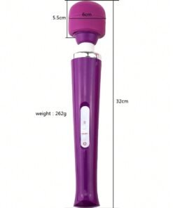 Alternative view of Handheld Massager 20 Speed Wand Vibrating Massage Magic Full Body Therapy Motor