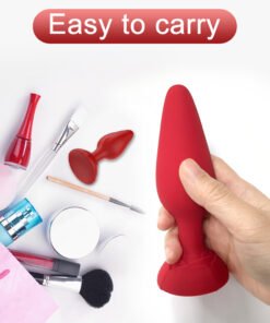 Alternative view of Butt Plug Silicagel Beads Butt Plug Set Small Medium Large Strong Anal- Plug Trainer Sex-Toy Men Women